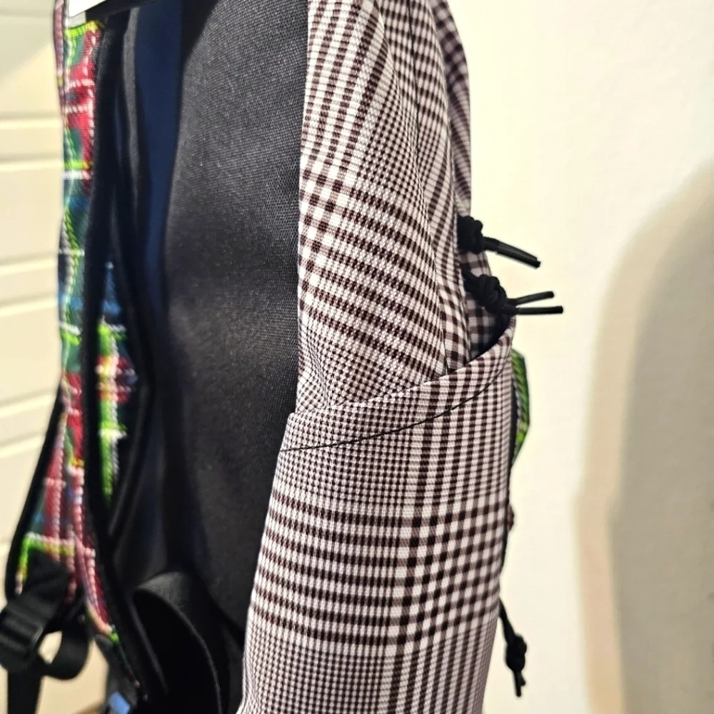 Converse Go 2 Patterned Check Backpack 24 Liter Capacity.